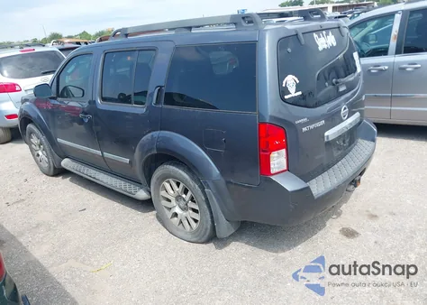 2012 Nissan Pathfinder Le from USA, damaged, VIN 5N1AR1NN3CC607237